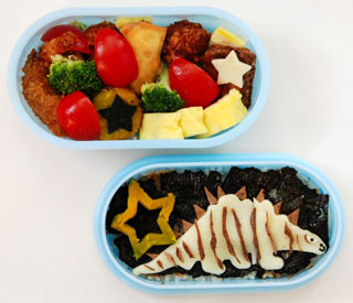 新しい弁当箱は宝箱 弁当