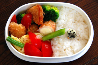 超キャラ弁!ふりかけシフトON!!弁当
